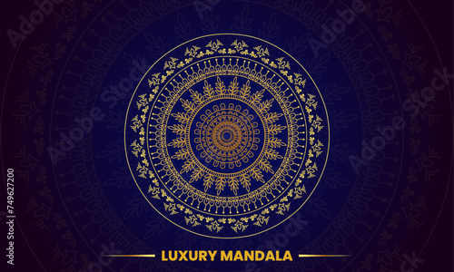 Creative Modern Vector Luxury Mandala Design Template