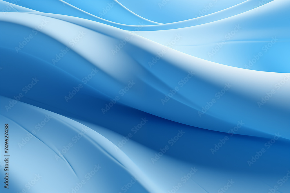 Fototapeta premium abstract blue wave background
