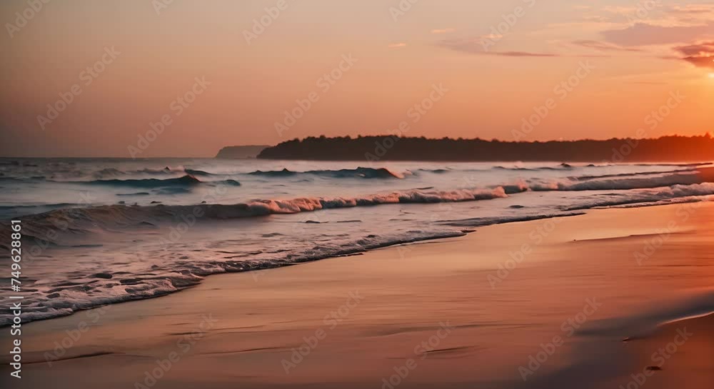 sunset on the beach sunset on the beach