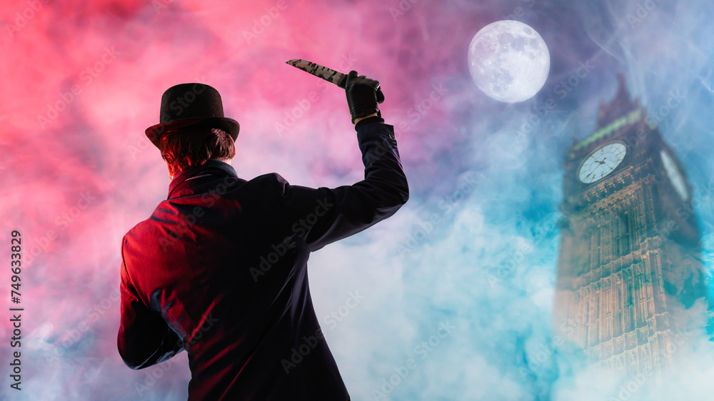 A maniac from 19th century England and London, Jack the Ripper A maniac from 19th century England and London, Jack the Ripper