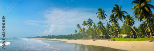 Sunkissed Sands and Azure Waters: A Lively Beach Day in Bangladesh