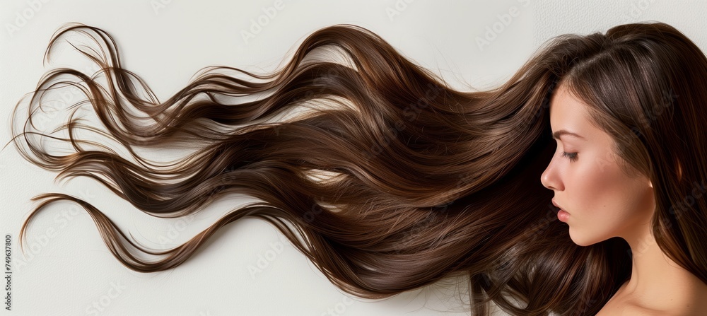 custom made wallpaper toronto digitalFlowing and supple hair