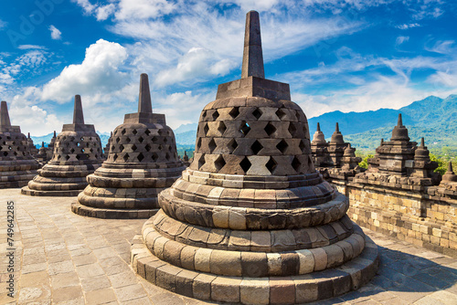 Borobudur temple Java photo