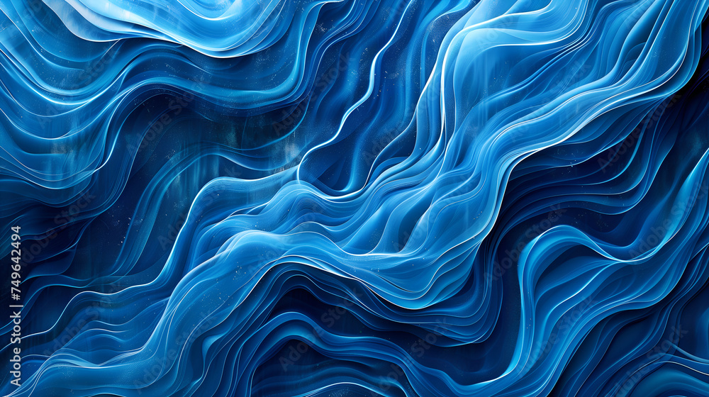 abstract blue wave for background abstract blue wave for background