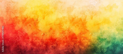 A multicolored background featuring a vibrant watercolor gradient in a plethora of different colors. The colors blend seamlessly, creating a bright and stunning wallpaper that catches the eye.