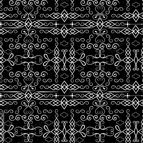 Decorative art that uses various motifs to create textiles, wallpaper, ceramics, furniture and even body paint.