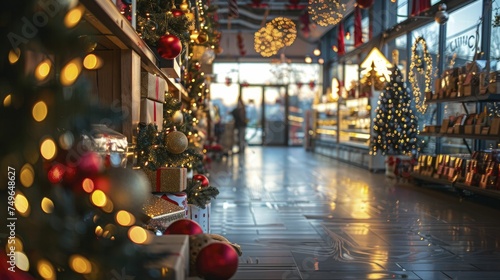 Edge computing in retail, Enhancing customer experiences during seasonal shopping peaks with faster, localized computing. photo