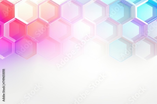 Futuristic 3D geometry colorful background wallpaper