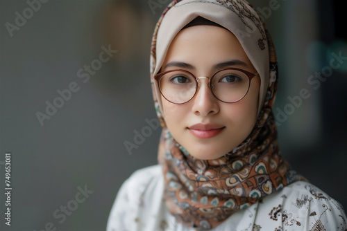 portrait of a muslim woman