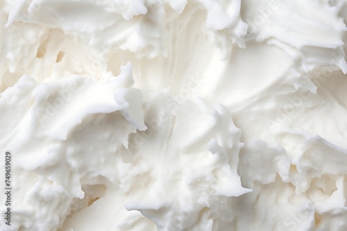 Coconut ice cream background texture