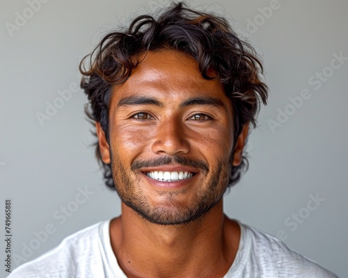 Happy Smiling Asian Man © Lee John