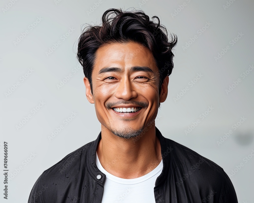 Happy Smiling Asian Man Happy Smiling Asian Man