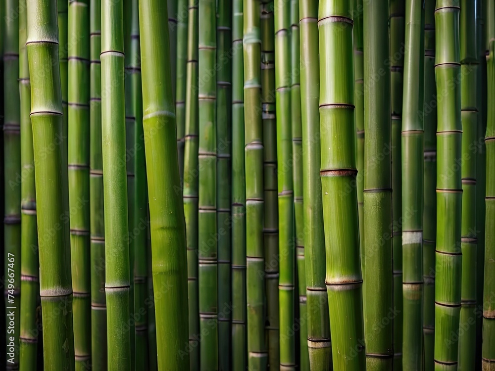 image of green bamboo texture, wallpaper on the wall, full screen. image of green bamboo texture, wallpaper on the wall, full screen.