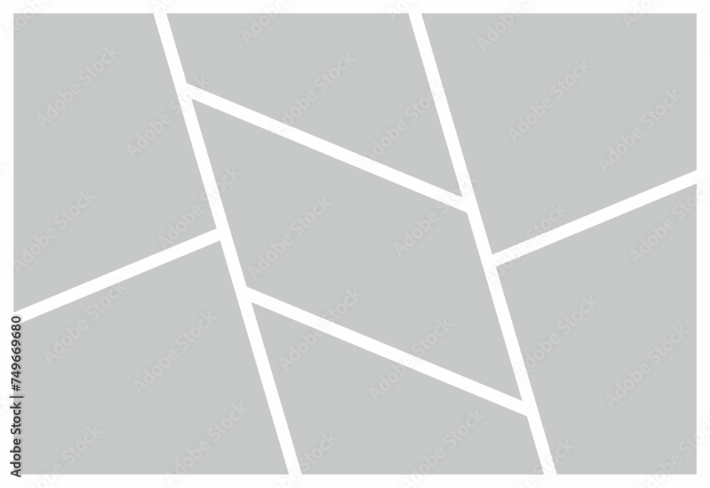 Pictures or photos frame collage. comics page grid layout abstract photo frames and digital photo wall template Pictures or photos frame collage. comics page grid layout abstract photo frames and digital photo wall template
