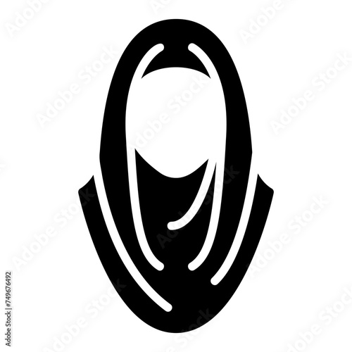 muslimah glyph icon
