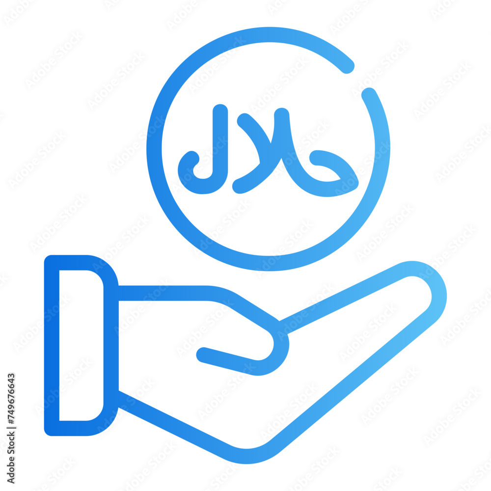 halal gradient icon halal gradient icon