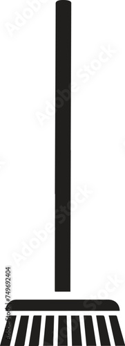 Mop icon. Simple illustration of mop vector icon for web design isolated on white background