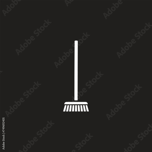 Mop icon. Simple illustration of mop vector icon for web design isolated on white background