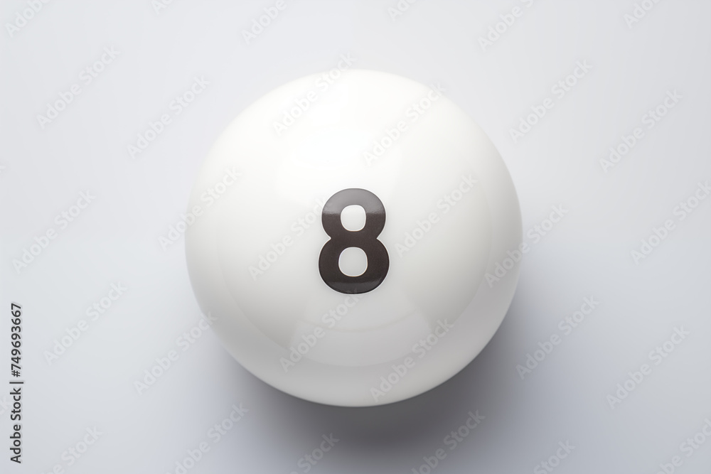 billiard ball isolated on white billiard ball isolated on white