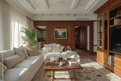 Elegant and comfortable living room