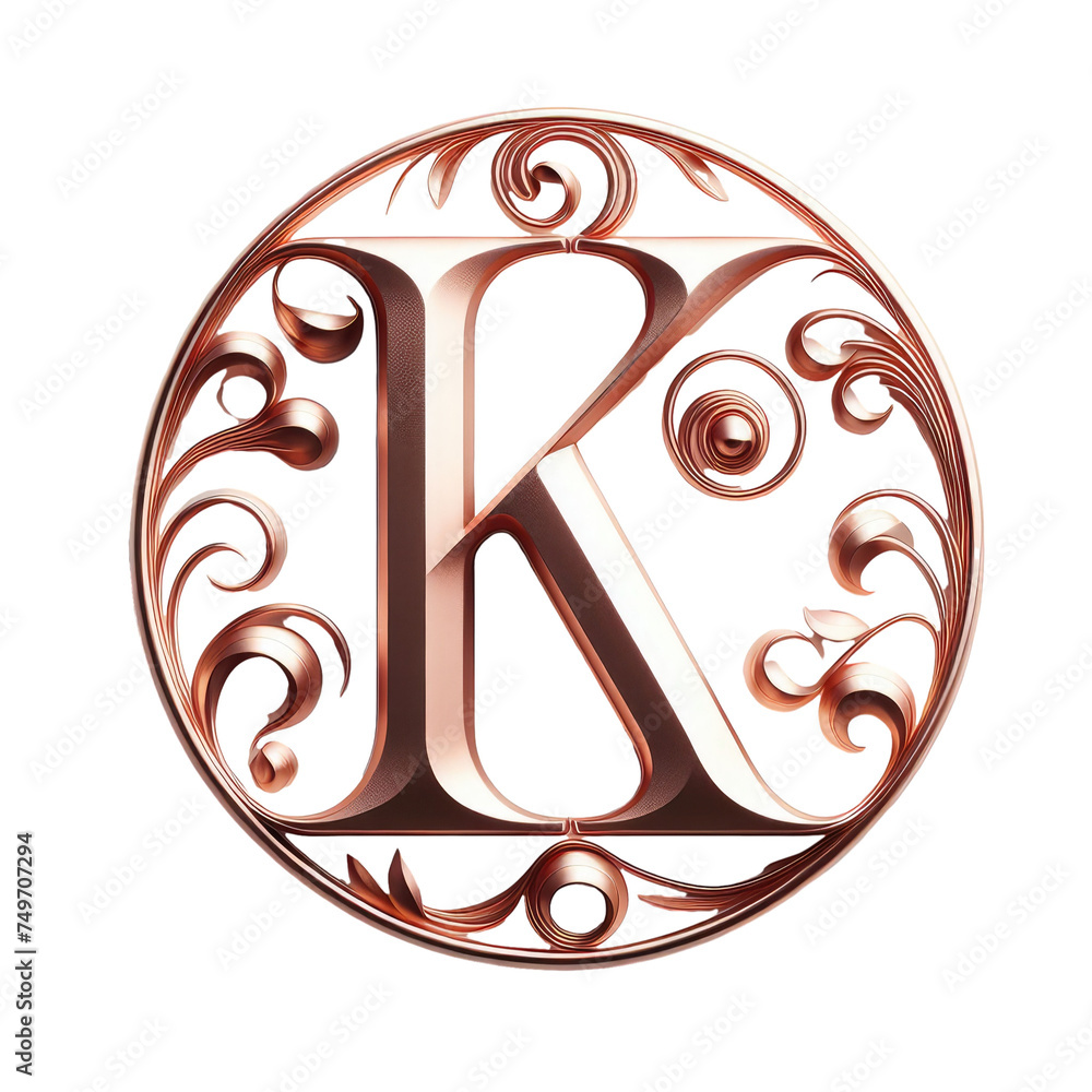 Isolated 3D Letter on a Clear PNG Canvas Generative AI Isolated 3D Letter on a Clear PNG Canvas Generative AI