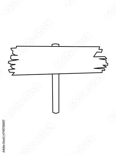 Direction Label Line Vector Icon Sign