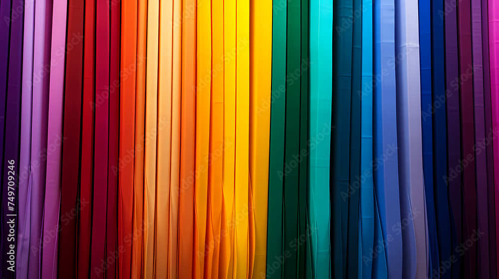 Empty rainbow colored striped background Empty rainbow colored striped background