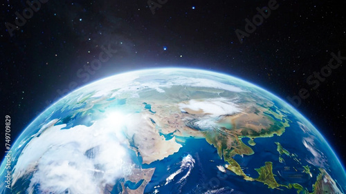 earth globe background  Abstract wallpaper