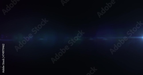Lens Flare 4K Abstract Loopable Background, Light Leak, Transition, Glitter