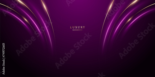 purple abstract background with luxurious effects Modern vector illustration