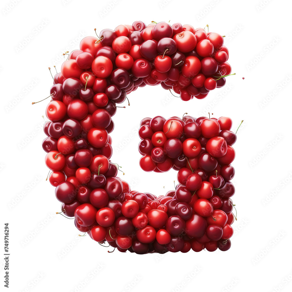 Isolated 3D Letter on a Clear PNG Canvas Generative AI Isolated 3D Letter on a Clear PNG Canvas Generative AI