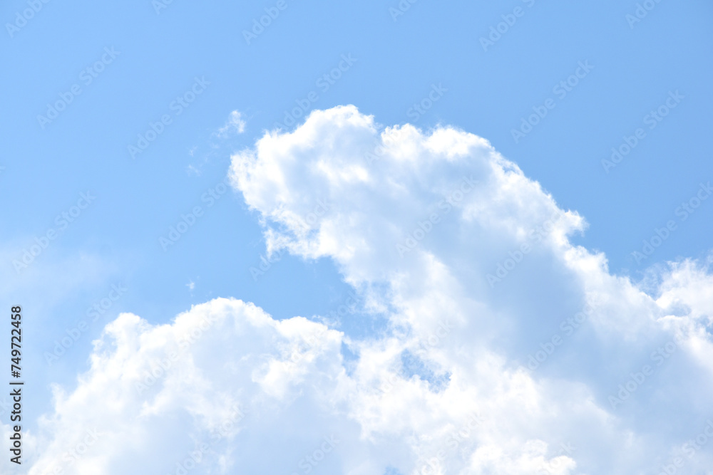 blue sky background with clouds, Beautiful white cloud on blue sky background, cloud closeup blue sky background with clouds, Beautiful white cloud on blue sky background, cloud closeup