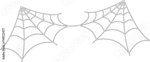 Black Spider Web