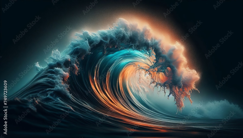 Ocean waves. Nature background. Ocean waves. Nature background.