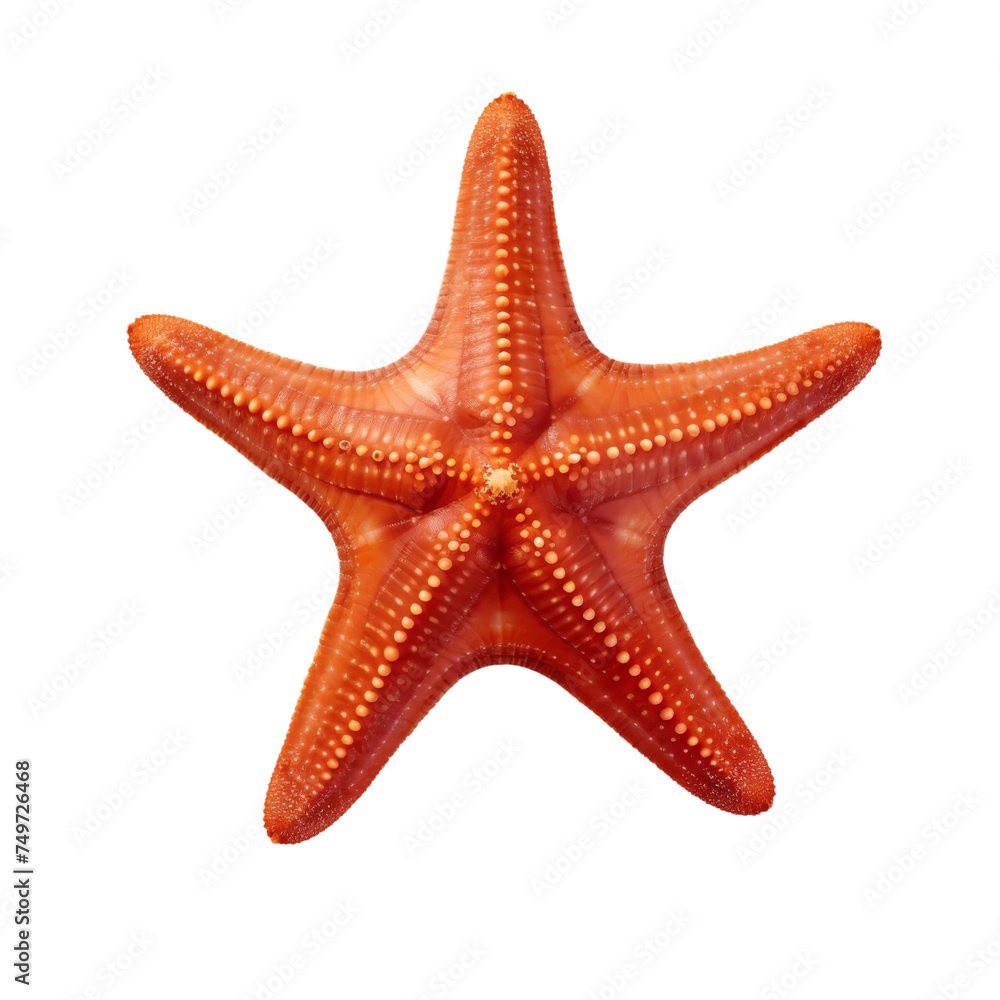 Amazing Stellar Starfish Isolated On Transparent Background Amazing Stellar Starfish Isolated On Transparent Background
