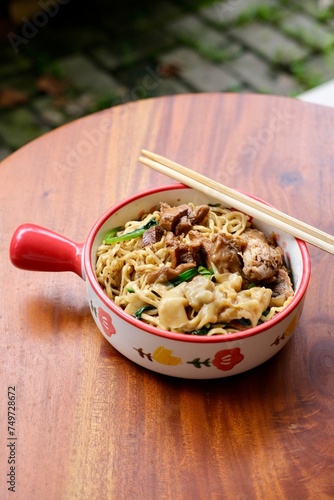 Indonesian noodle: Bakmie 
