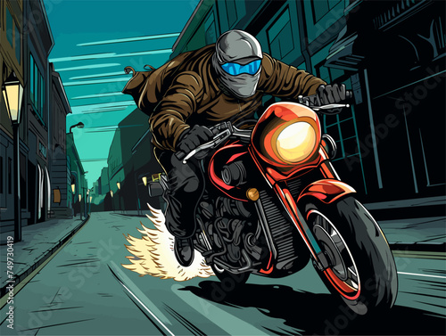 The average runner become motorcycle rider