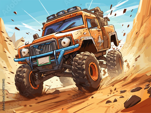 High Speed Off-Roading in the Desert