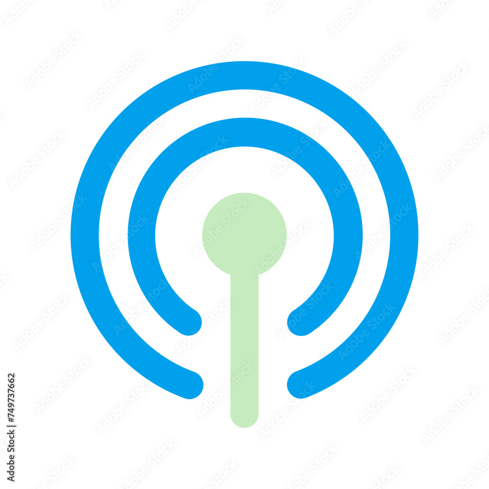 Hotspot Duo tone icon Hotspot Duo tone icon