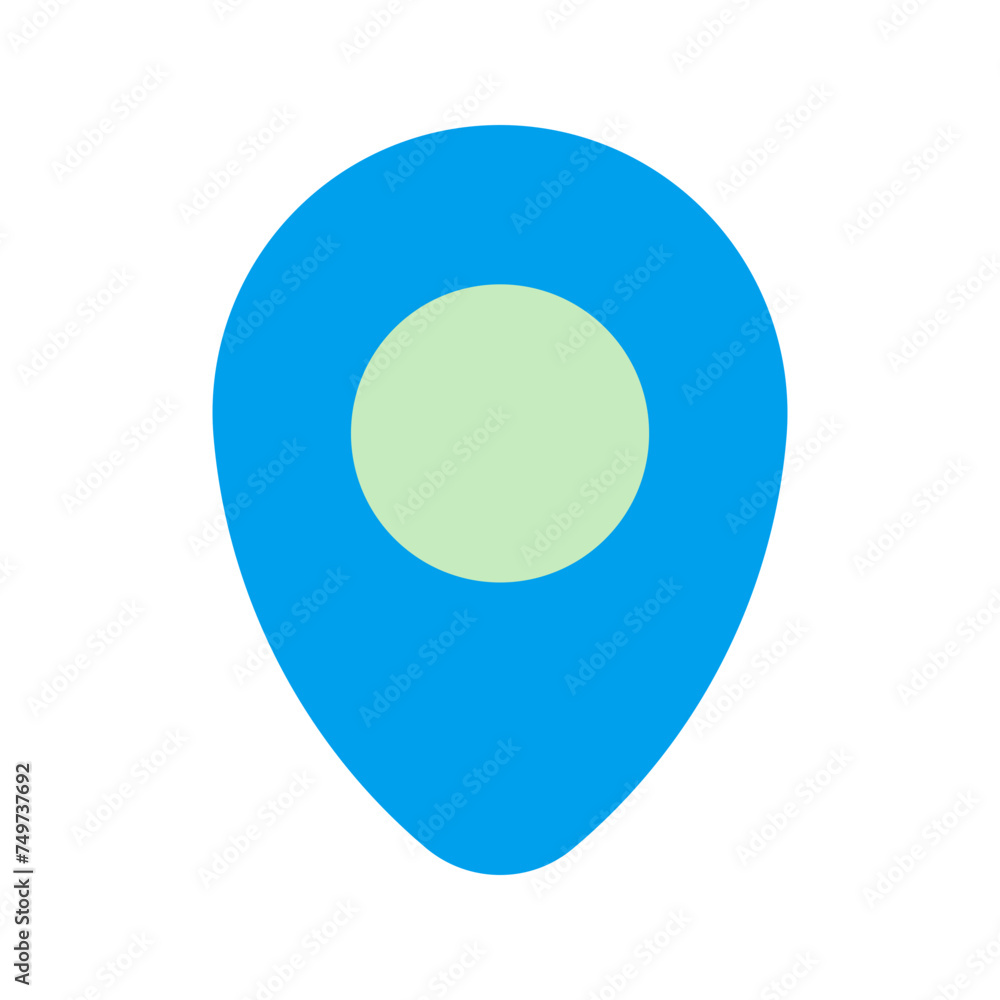 location Duo tone icon