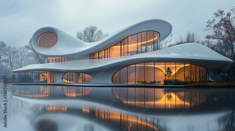 Obraz premium Modern Architects & Architecture in the Business Landscape