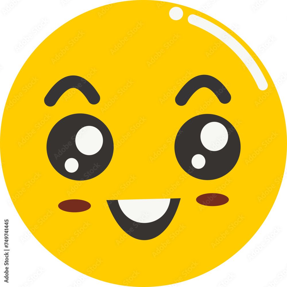 Fototapeta premium Cute Emoji