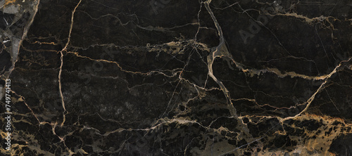 natural black Emperador marble texture with golden veins, black high gloss marble stone for interior exterior decoration design, black granite ceramic tile digital wall tiles design and floor tiles.