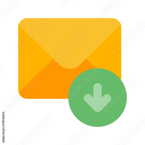 inbox Flat icon