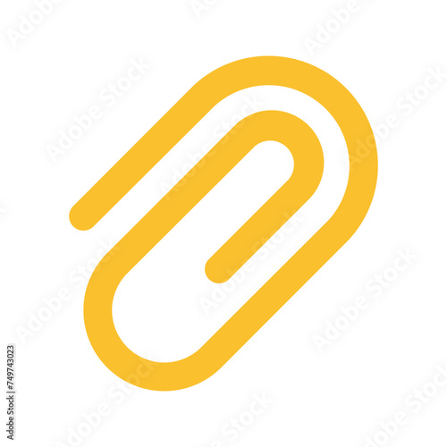 paper clip Flat icon