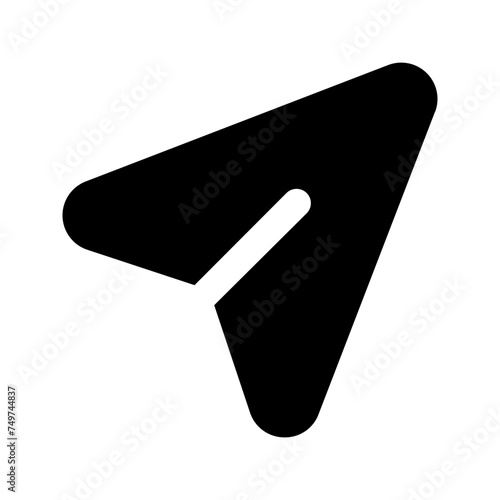 send glyph icon