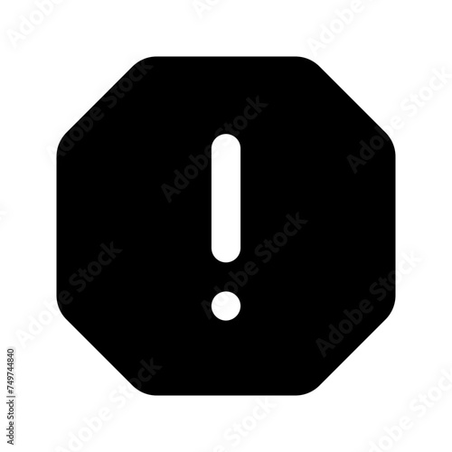 spam glyph icon