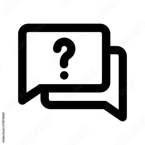 faq line icon