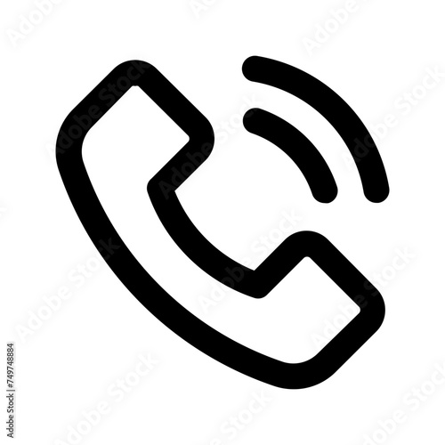 phone call line icon
