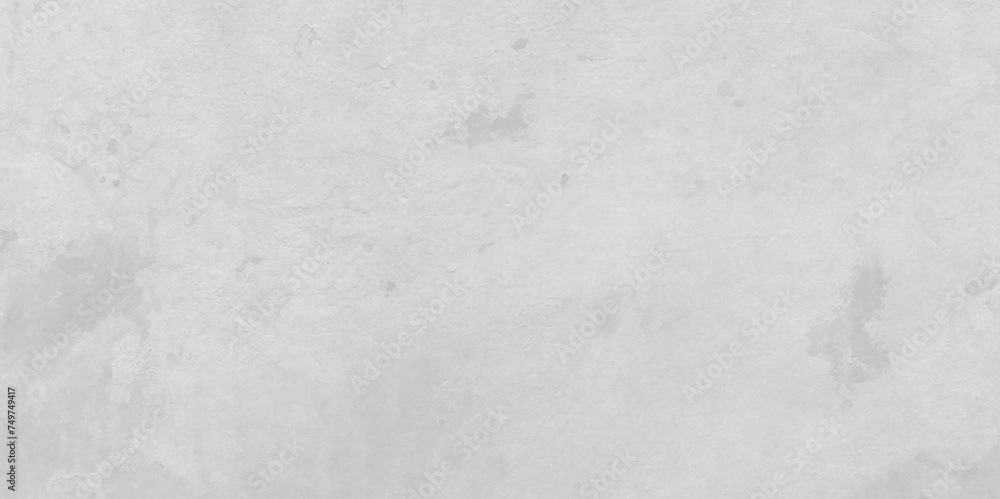 Naklejka premium White wall grunge painted cement wall, modern grey paint limestone texture background. marble sandstone cement natural texture retro old surface design.